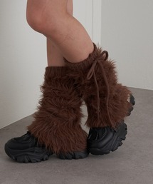 RAY CASSIN | ファーレッグウォーマー(レッグウォーマー)