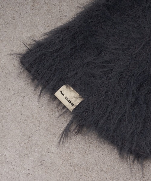 RAY CASSIN（レイカズン）の「ファーレッグウォーマー（レッグウォーマー・レディース・ブラック/チャコールグレー/ブラウン・FREE）」の8枚目の写真