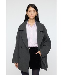 MOUSSY | DOUBLE BREASTED MID コート(ピーコート)