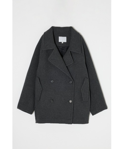 DOUBLE BREASTED MID コート（ピーコート）｜MOUSSY（マウジー）の
