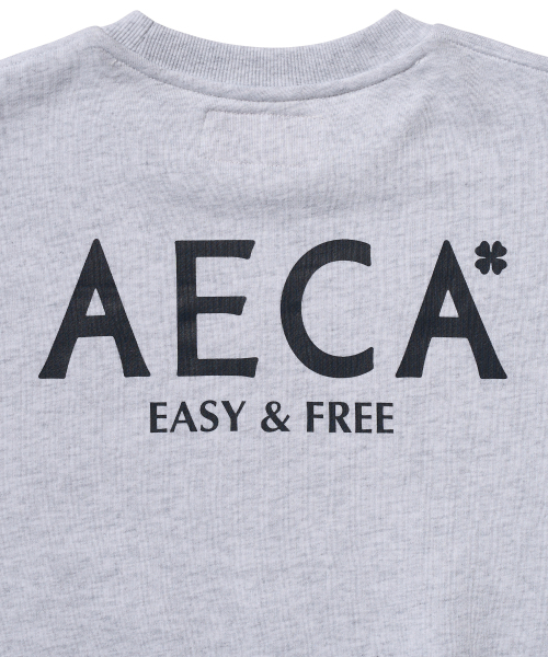 AECA（エイカ）の「AECA SIGNATURE SWEAT SHIRT-LIGHT GREY（スウェット・レディース・その他・SMALL/MEDIUM/LARGE/X-LARGE）」の6枚目の写真