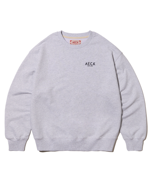 AECA（エイカ）の「AECA SIGNATURE SWEAT SHIRT-LIGHT GREY（スウェット・レディース・その他・SMALL/MEDIUM/LARGE/X-LARGE）」の9枚目の写真