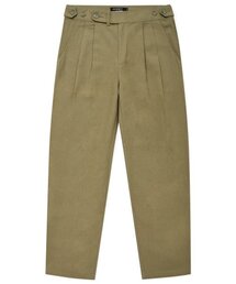 CPGN STUDIO（コンパーニョ）の「ワイドリネンツタックパンツカーキ（その他パンツ）」
