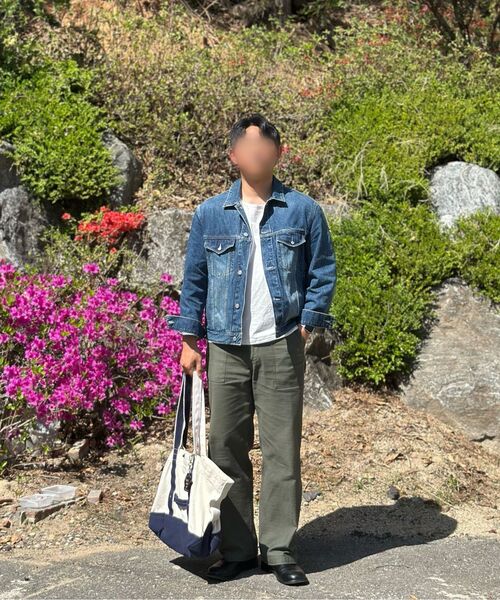 MUSINSA STANDARD（ムシンサスタンダード）の「ワイドレプリカファティーグパンツ[カーキ]（その他パンツ・メンズ・その他・26/33/34/36/38/40/42/27/28/29/30/31/32）」の10枚目の写真