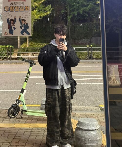TOFFEE(トフィー)の「カモワイドコットンパンツ (ディープカーキ)(その他パンツ・メンズ・その他・SMALL/MEDIUM/LARGE/X-LARGE)」の15枚目の写真