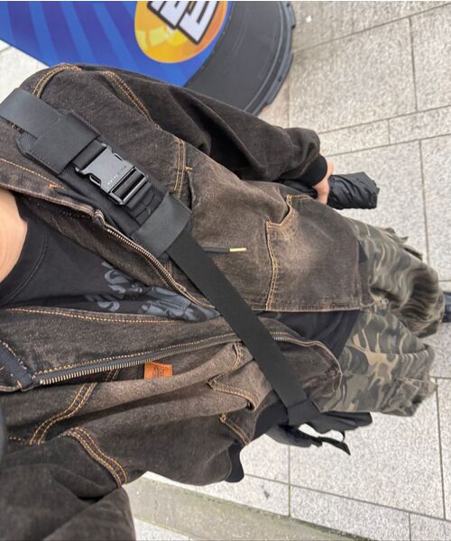 TOFFEE(トフィー)の「カモワイドコットンパンツ (ディープカーキ)(その他パンツ・メンズ・その他・SMALL/MEDIUM/LARGE/X-LARGE)」の16枚目の写真
