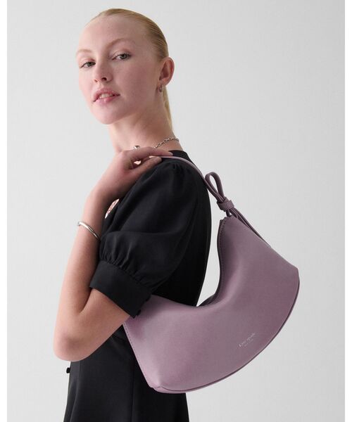 kate spade new york（ケイトスペード ニューヨーク）の「ループ グレーズドレザー ショルダー バッグ（ショルダーバッグ・レディース・パープル・ONESIZE）」の3枚目の写真