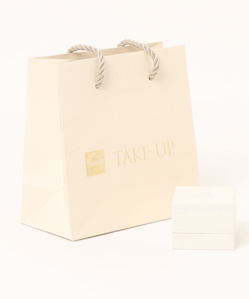 TAKE-UP（テイクアップ）の「[ セカンドピアス]K18 スタッズピアス( 4mm)（ピアス（両耳用）・レディース・イエローゴールド・FREE）」の7枚目の写真