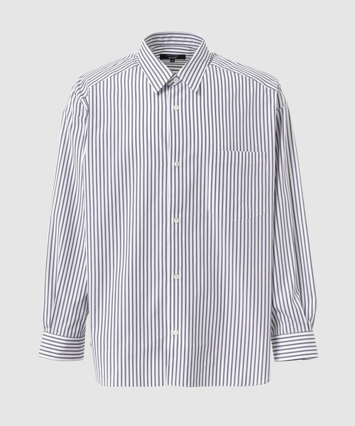 COMME des GARCONS HOMME(コム デ ギャルソン・オム)の「COTTON OXFORD STRIPE SHIRTS(シャツ/ブラウス・メンズ・サックスブルー/ネイビー・L/M/S/XS)」の1枚目の写真