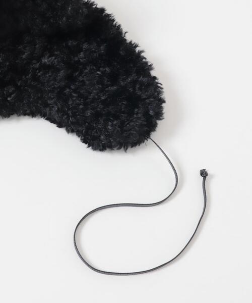 KBF(ケイビーエフ)の「ボアフライトCAP(キャップ・レディース・ベージュ/ブラック・ONE)」の21枚目の写真