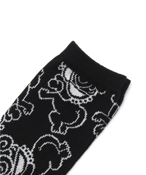 HYSTERIC MINI（ヒステリックミニ）の「BIRTH MINI 3P ソックス（ソックス/靴下・キッズ・ピンク/ブラック/トップグレー・19/22/16/13）」の6枚目の写真