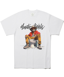 ジェントルマンディレッドTシャツホワイト