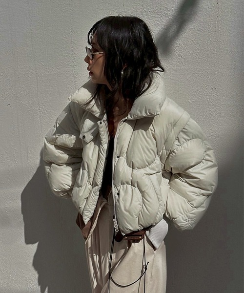 NANGA × Ameri 2WAY WAVE DOWN COAT（ダウンジャケット/コート