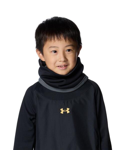 UNDER ARMOUR(アンダーアーマー)の「UAネックウォーマー(ベースボール/キッズ)(ネックウォーマー/スヌード・キッズ・ブラック・ONESIZE)」の3枚目の写真