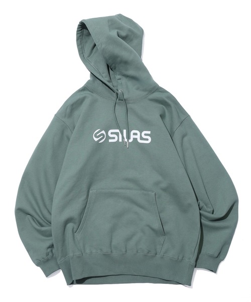 SILAS(サイラス)の「LOGO SWEAT HOODIE(パーカー・メンズ・ブラック/アッシュ/ブラウン/グリーン・M/L/XL)」の4枚目の写真