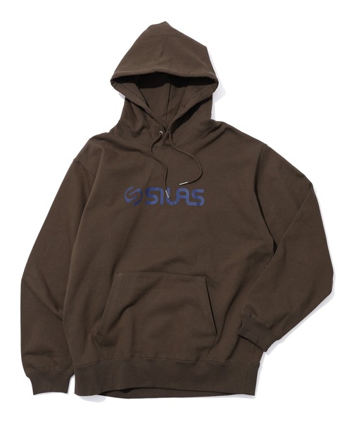 SILAS(サイラス)の「LOGO SWEAT HOODIE(パーカー・メンズ・ブラック/アッシュ/ブラウン/グリーン・M/L/XL)」の11枚目の写真