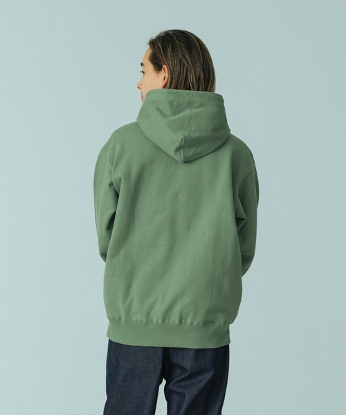 SILAS（サイラス）の「LOGO SWEAT HOODIE（パーカー・メンズ・アッシュ/ブラック/ブラウン/グリーン・M/L/XL）」の11枚目の写真