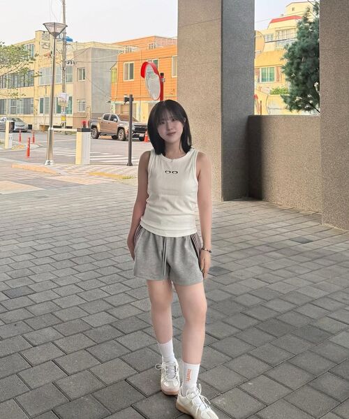 bounDary（バウンダリー）の「ニティドトラックショートパンツ[グレー]（その他パンツ・レディース・その他・FREE）」の18枚目の写真