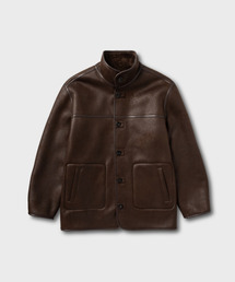 NONBLANK（ノンブランク）の「ムートンジャケット_BROWN（ムートンコート）」