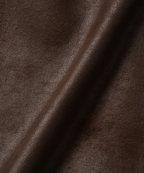NONBLANK(ノンブランク)の「ムートンジャケット_BROWN(ムートンコート・メンズ・ブラウン・MEDIUM/LARGE/X-LARGE)」の10枚目の写真