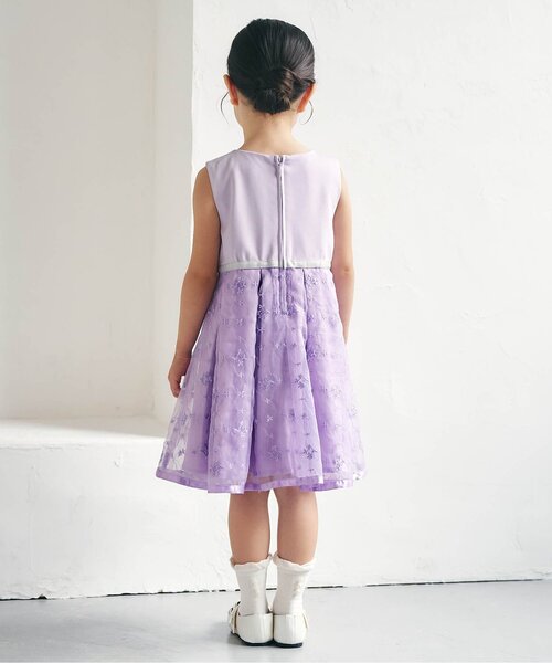 apres les cours(アプレレクール)の「フォーマルジャンパースカート(ワンピース・キッズ・ラベンダー/ネイビー・100/110/120/130)」の21枚目の写真