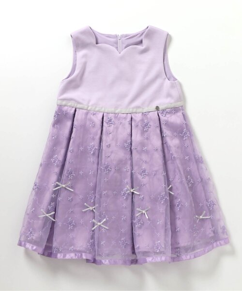 apres les cours(アプレレクール)の「フォーマルジャンパースカート(ワンピース・キッズ・ラベンダー/ネイビー・100/110/120/130)」の12枚目の写真