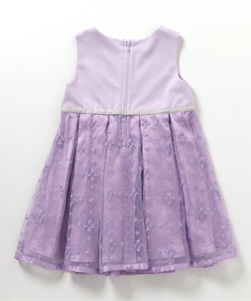 apres les cours(アプレレクール)の「フォーマルジャンパースカート(ワンピース・キッズ・ラベンダー/ネイビー・100/110/120/130)」の3枚目の写真