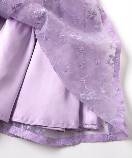 apres les cours(アプレレクール)の「フォーマルジャンパースカート(ワンピース・キッズ・ラベンダー/ネイビー・100/110/120/130)」の9枚目の写真