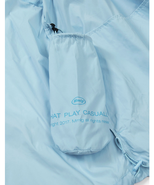 [Mmlg] PACKABLE JACKET (SKY BLUE)