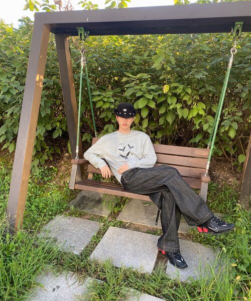 BEGIN202（ビギン202）の「トンボ ロングスリーブ [メランジグレー]（Tシャツ/カットソー・メンズ・その他・1/2/3）」の12枚目の写真