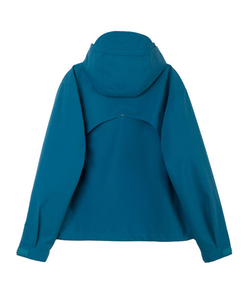 HERETIC(ヘレティック)の「WAVE HOODED JACKET / teal(ナイロンジャケット・レディース・その他・FREE)」の3枚目の写真