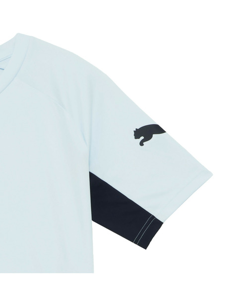 PUMA（プーマ）の「PUMA プーマ メンズ サッカー INDIVILIGA 半袖 シャツ（Tシャツ/カットソー・メンズ・ブラック系その他4/グレー系その他/ブラック系その他・X-LARGE/SMALL/LARGE/MEDIUM/XX-LARGE）」の5枚目の写真