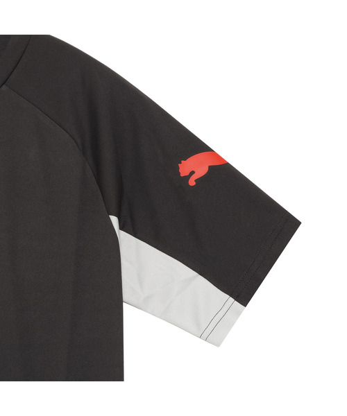 PUMA（プーマ）の「PUMA プーマ メンズ サッカー INDIVILIGA 半袖 シャツ（Tシャツ/カットソー・メンズ・ブラック系その他4/グレー系その他/ブラック系その他・X-LARGE/SMALL/LARGE/MEDIUM/XX-LARGE）」の9枚目の写真