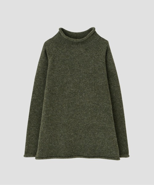 MHL.（エムエイチエル）の「DRY WOOL KNITWEAR（ニット/セーター・レディース・グリーン/ブルー/グレー系その他6・2）」の13枚目の写真