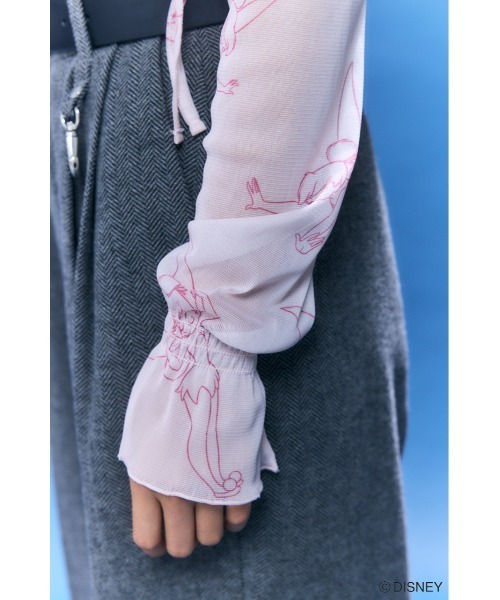 Disney SERIES CREATED by MUS(ディズニーシリーズクリエイテッドバイエムユーエス)の「MD OT DRAWSTRING トップス / TINK(シャツ/ブラウス・レディース・ブラック/ホワイト/ピンク・FREE)」の15枚目の写真