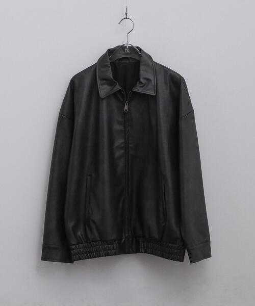 tk.TAKEO KIKUCHI（ティーケータケオキクチ）の「ヴィンテージライクドロップショルダージップブルゾン（ブルゾン・メンズ・スミクロ/ブラウン系その他/ブラック・03/02/01）」の19枚目の写真