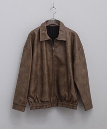 tk.TAKEO KIKUCHI（ティーケータケオキクチ）の「ヴィンテージライクドロップショルダージップブルゾン（ブルゾン）」