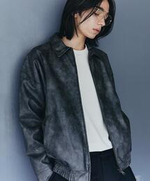 tk.TAKEO KIKUCHI（ティーケータケオキクチ）の「ヴィンテージライクドロップショルダージップブルゾン（ブルゾン）」