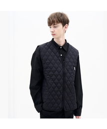 EIGHTVOLUME（エイトボリューム）の「EV E-Patch Quilted Vest (Black)（ベスト）」