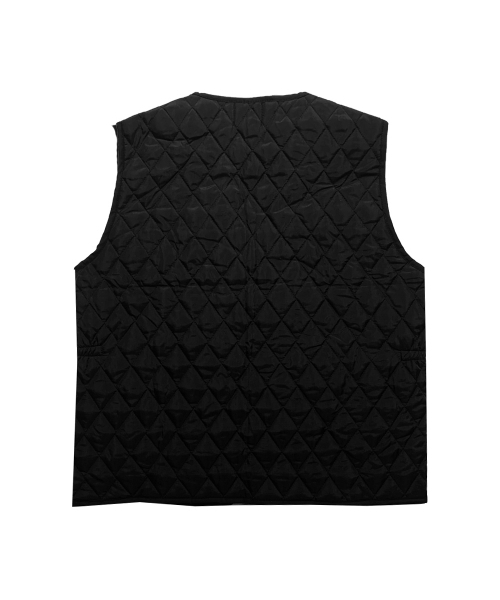 EIGHTVOLUME(エイトボリューム)の「EV Eパッチキルティングベスト(ブラック)(ベスト・メンズ・その他・LARGE/MEDIUM)」の3枚目の写真