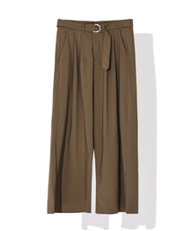 CORD（コード）の「Matix relaxed belted pants_BRICK BROWN（スラックス）」
