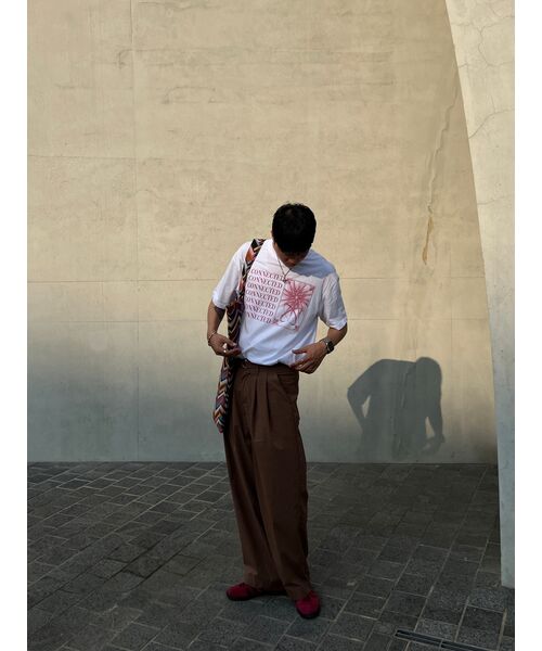 CORD(コード)の「マティックス リラックスド ベルト付きパンツ_BRICK BROWN(スラックス・メンズ・その他・MEDIUM/LARGE)」の7枚目の写真