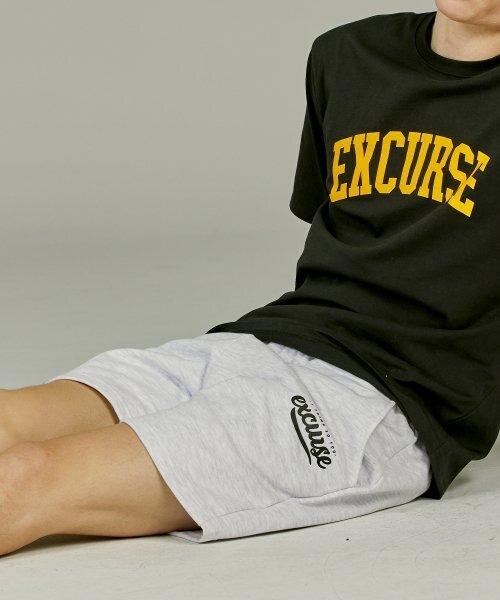 EXCURSE(エクスカース)の「EC ワイドハーフスウェットパンツメランジ(その他パンツ・レディース・その他・MEDIUM/LARGE/X-LARGE)」の4枚目の写真