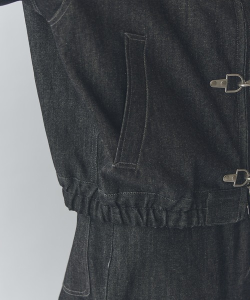 Lui's（ルイス）の「リジットデニムボンバーブルゾン（ブルゾン・メンズ・インディゴブルー/ブラック・S/M）」の8枚目の写真