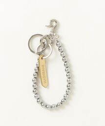 NANO universe（ナノユニバース）の「HASHIBAMI/ヘマタイト 丸玉 スマホハンドストラップ（その他）」