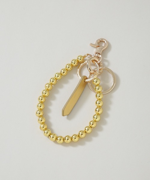 HASHIBAMI（ハシバミ）の「HASHIBAMI/ヘマタイト 丸玉 スマホハンドストラップ（スマホグッズ・レディース・シルバー/ゴールド・FREE）」の6枚目の写真