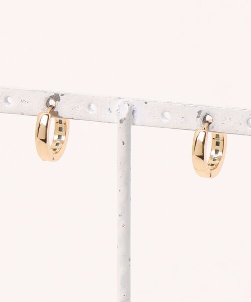 Burner(バーナー)の「【Sonu jewelry(ソヌジュエリー)】カラーブロックフープピアス son-pierce-26-6【RBTS】(ピアス(両耳用)・レディース・ゴールド/シルバー・FREE)」の5枚目の写真