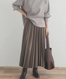 URBAN RESEARCH DOORS | ツイルプリーツスカート(スカート)