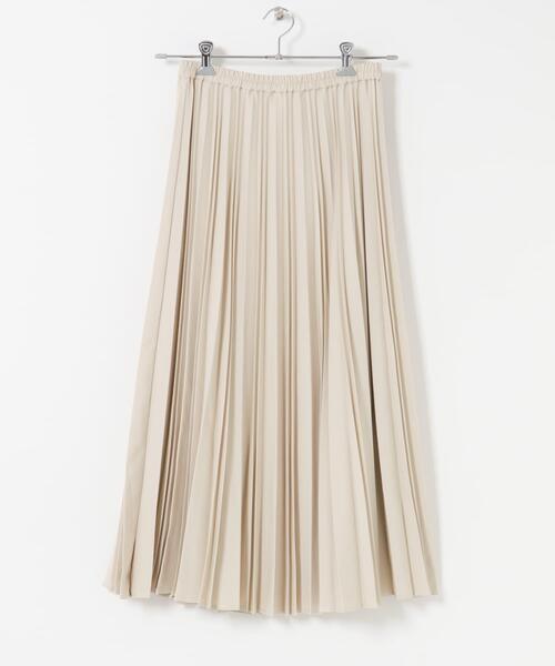 URBAN RESEARCH DOORS（アーバンリサーチドアーズ）の「ツイルプリーツスカート（スカート・レディース・ベージュ/ブラック/アイボリー・FREE）」の10枚目の写真