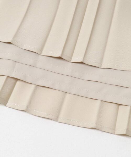 URBAN RESEARCH DOORS（アーバンリサーチドアーズ）の「ツイルプリーツスカート（スカート・レディース・ベージュ/ブラック/アイボリー・FREE）」の11枚目の写真